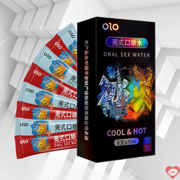  Thông tin Nước tình yêu BJ băng lửa - OLO Oral Sex Water Cool & Hot - Hộp 4 cặp  nhập khẩu